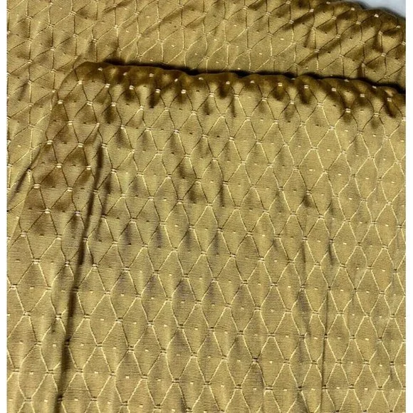 2 Duck River Designer Curtains Panels Drapes 84 Gold Diamond Print Grommet Long